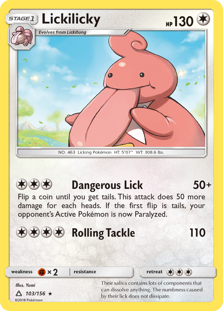 Lickilicky (103/156) [Sun & Moon: Ultra Prism] | RetroPlay Games