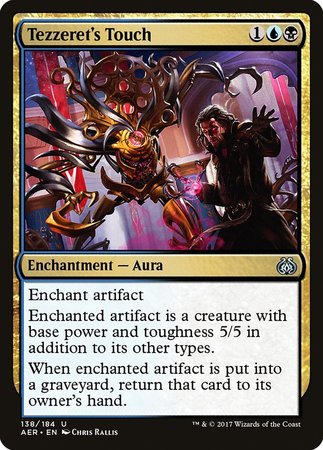 Tezzeret's Touch [Aether Revolt] | RetroPlay Games