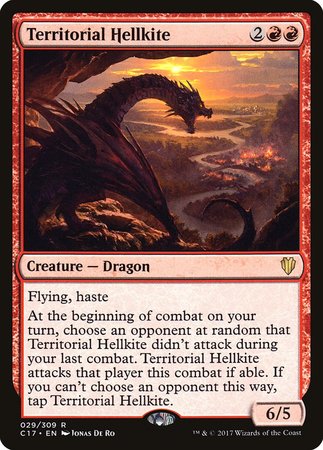 Territorial Hellkite [Commander 2017] | RetroPlay Games
