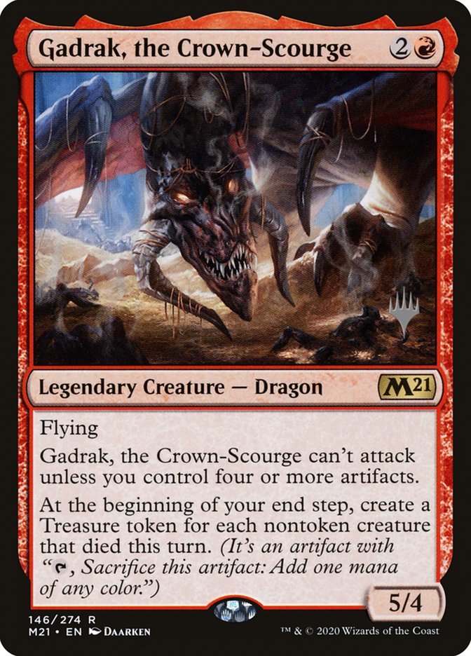 Gadrak, the Crown-Scourge (Promo Pack) [Core Set 2021 Promos] | RetroPlay Games