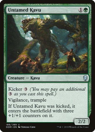 Untamed Kavu [Dominaria] | RetroPlay Games