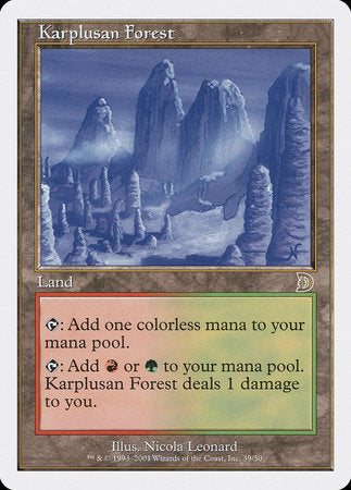 Karplusan Forest [Deckmasters] | RetroPlay Games