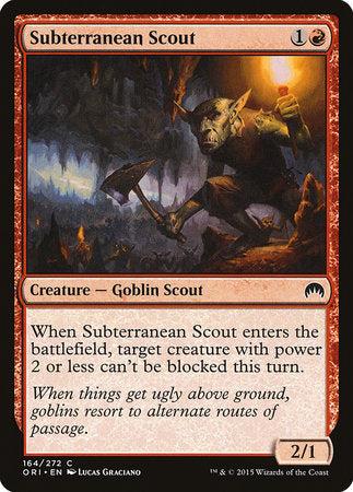 Subterranean Scout [Magic Origins] | RetroPlay Games