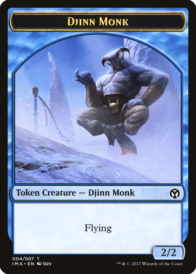 Djinn Monk [Iconic Masters Tokens] | RetroPlay Games