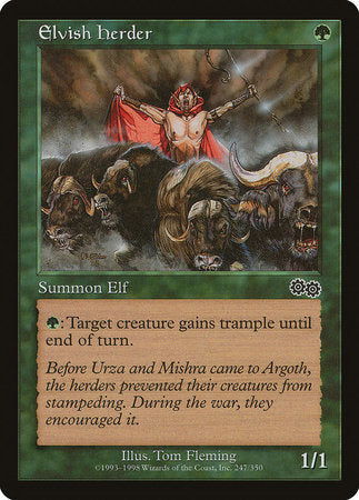 Elvish Herder [Urza's Saga] | RetroPlay Games