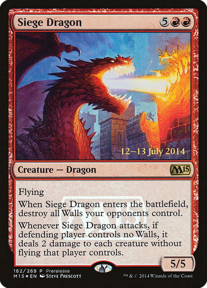 Siege Dragon [Magic 2015 Promos] | RetroPlay Games