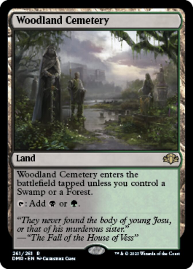 Woodland Cemetery [Dominaria Remastered] | RetroPlay Games