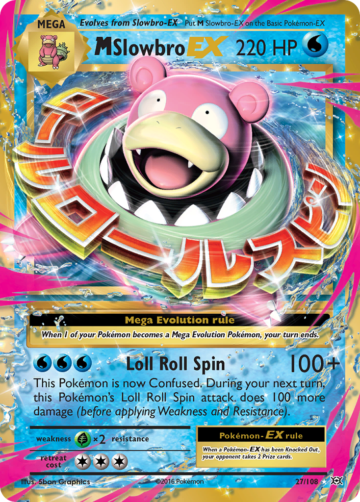 M Slowbro EX (27/108) [XY: Evolutions] | RetroPlay Games