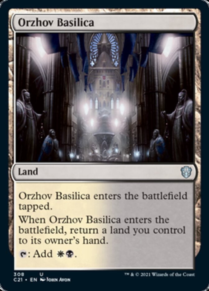 Orzhov Basilica [Commander 2021] | RetroPlay Games