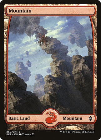 Mountain (269) - Full Art [Battle for Zendikar] | RetroPlay Games