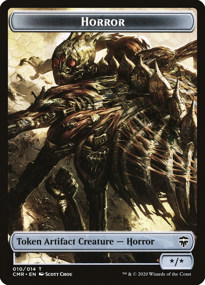 Copy (013) // Horror Token [Commander Legends Tokens] | RetroPlay Games