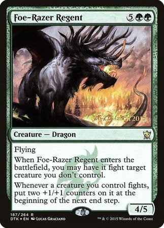 Foe-Razer Regent [Dragons of Tarkir Promos] | RetroPlay Games