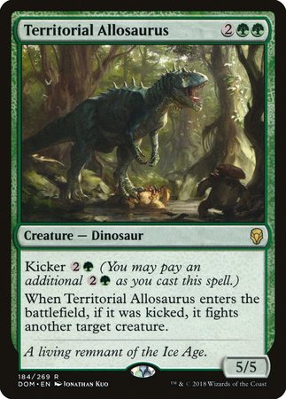 Territorial Allosaurus [Dominaria] | RetroPlay Games