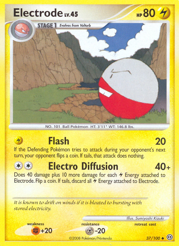 Electrode (37/100) [Diamond & Pearl: Stormfront] | RetroPlay Games
