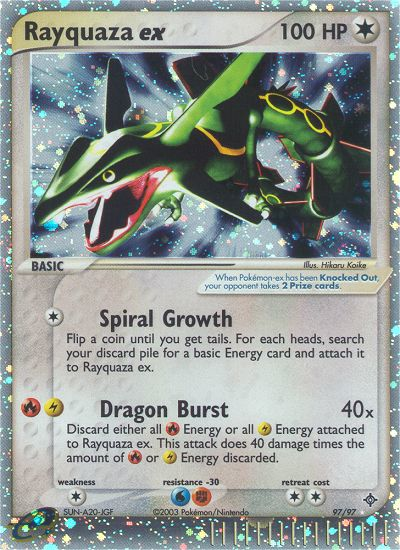 Rayquaza ex (97/97) [EX: Dragon] | RetroPlay Games