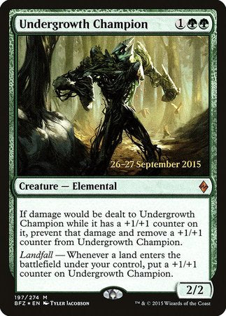 Undergrowth Champion [Battle for Zendikar Promos] | RetroPlay Games