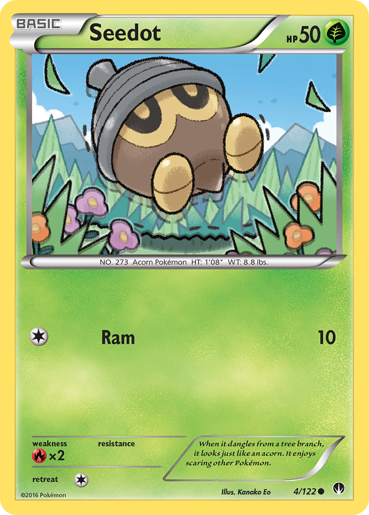 Seedot (4/122) [XY: BREAKpoint] | RetroPlay Games