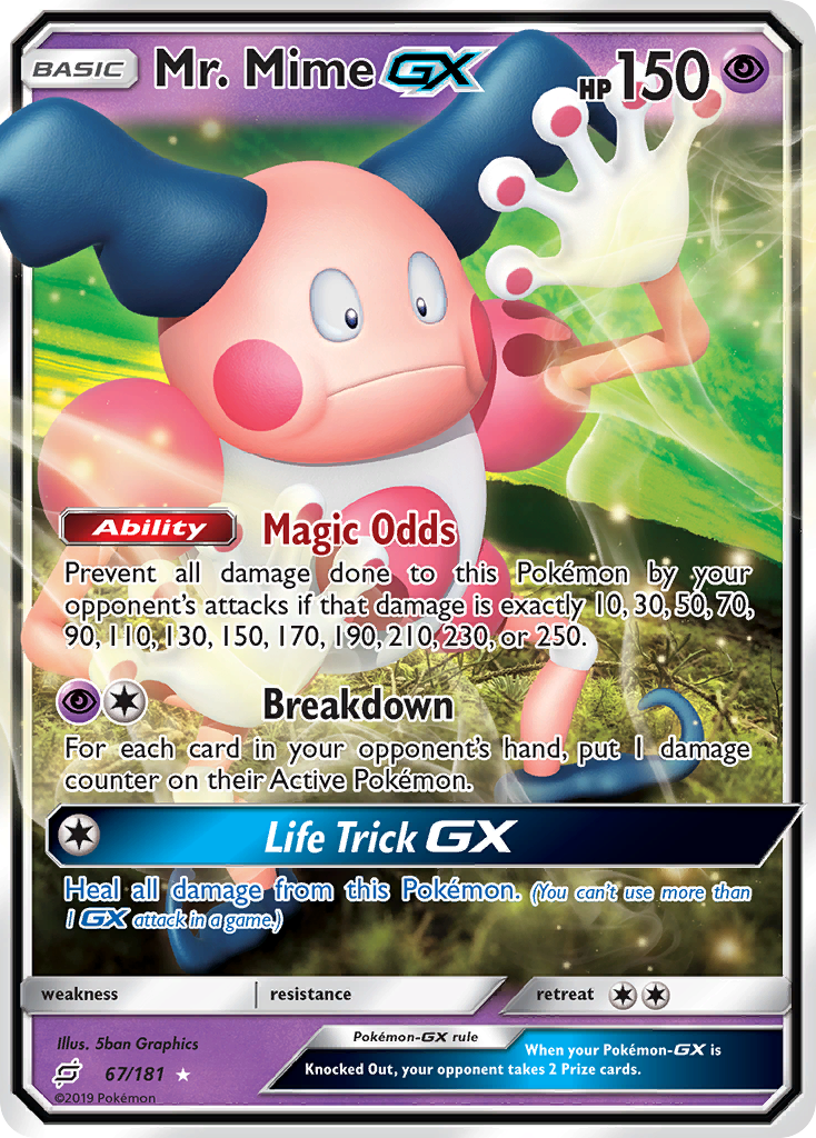 Mr. Mime GX (67/181) [Sun & Moon: Team Up] | RetroPlay Games