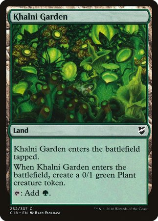 Khalni Garden [Commander 2018] | RetroPlay Games