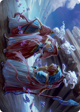 Guardians of Oboro Art Card [Kamigawa: Neon Dynasty Art Series] | RetroPlay Games