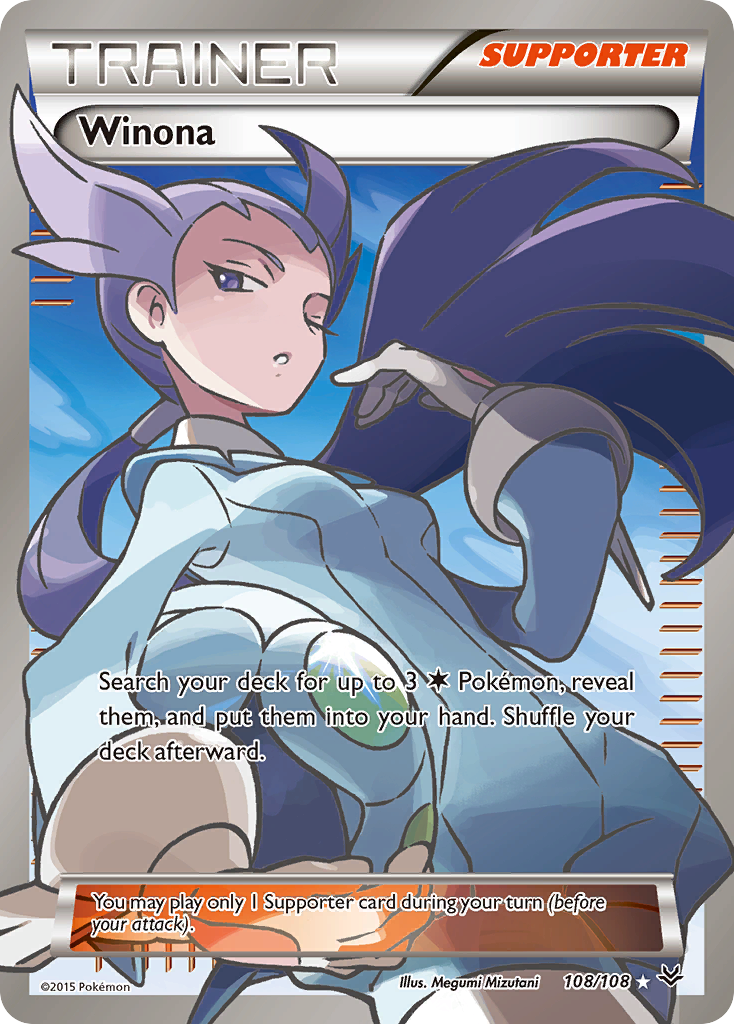 Winona (108/108) [XY: Roaring Skies] | RetroPlay Games