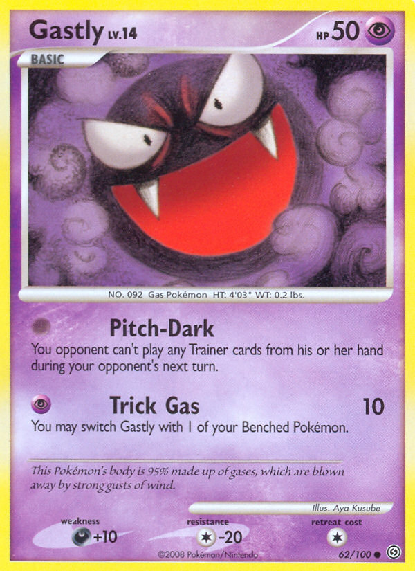 Gastly (62/100) [Diamond & Pearl: Stormfront] | RetroPlay Games