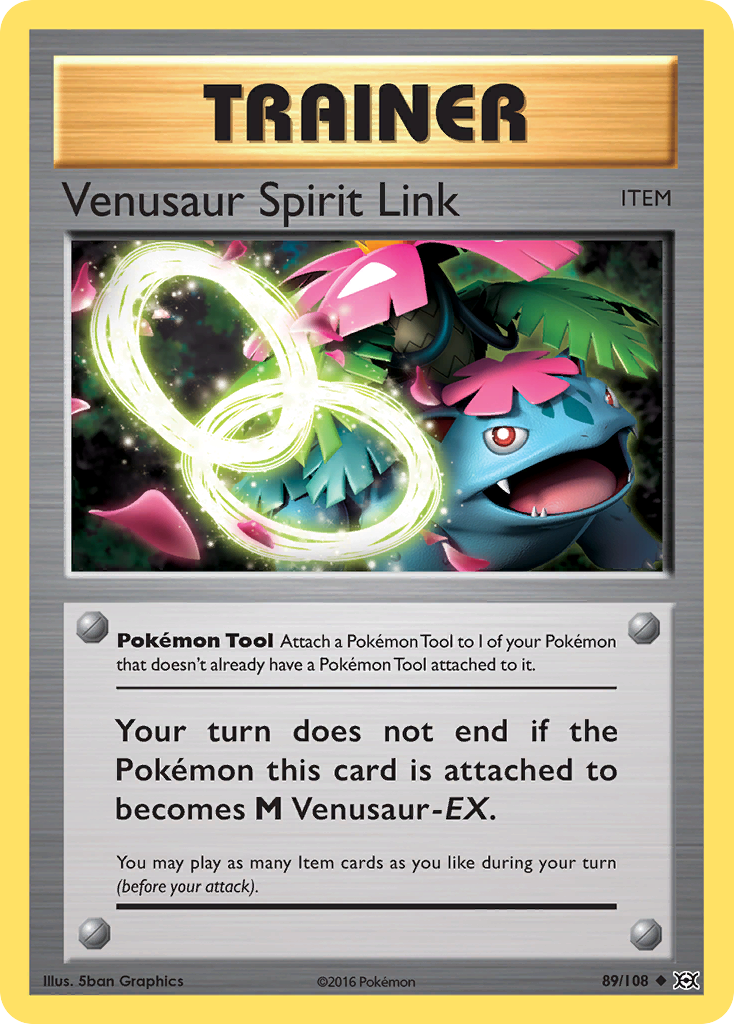 Venusaur Spirit Link (89/108) [XY: Evolutions] | RetroPlay Games