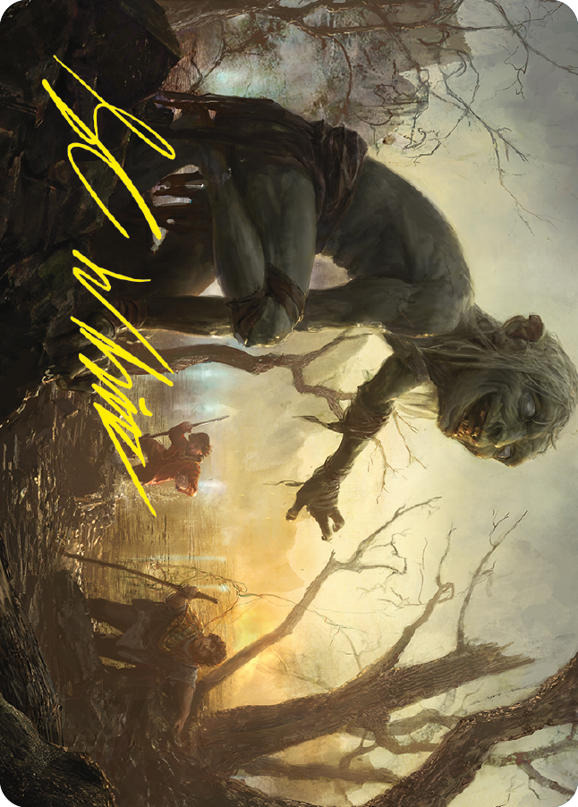 Smeagol, Helpful Guide Art Card (Gold-Stamped Signature) [The Lord of the Rings: Tales of Middle-earth Art Series] | RetroPlay Games