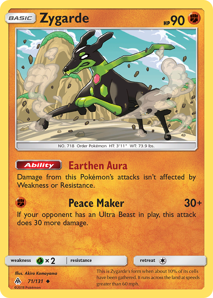 Zygarde (71/131) [Sun & Moon: Forbidden Light] | RetroPlay Games