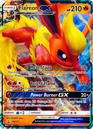 Flareon GX (SM171) (Jumbo Card) [Sun & Moon: Black Star Promos] | RetroPlay Games