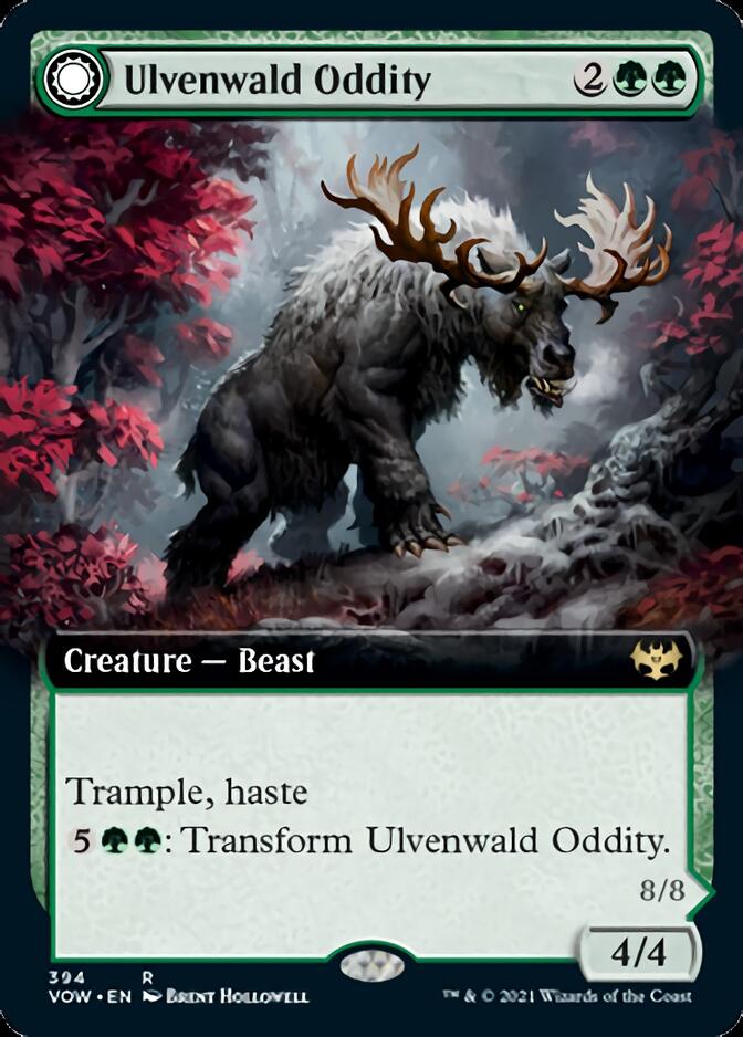 Ulvenwald Oddity // Ulvenwald Behemoth (Extended) [Innistrad: Crimson Vow] | RetroPlay Games