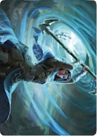 Sea Gate Stormcaller Art Card [Zendikar Rising Art Series] | RetroPlay Games