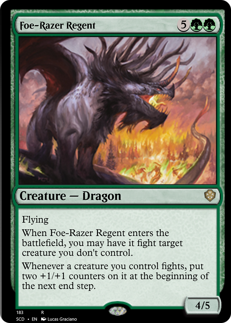 Foe-Razer Regent [Starter Commander Decks] | RetroPlay Games