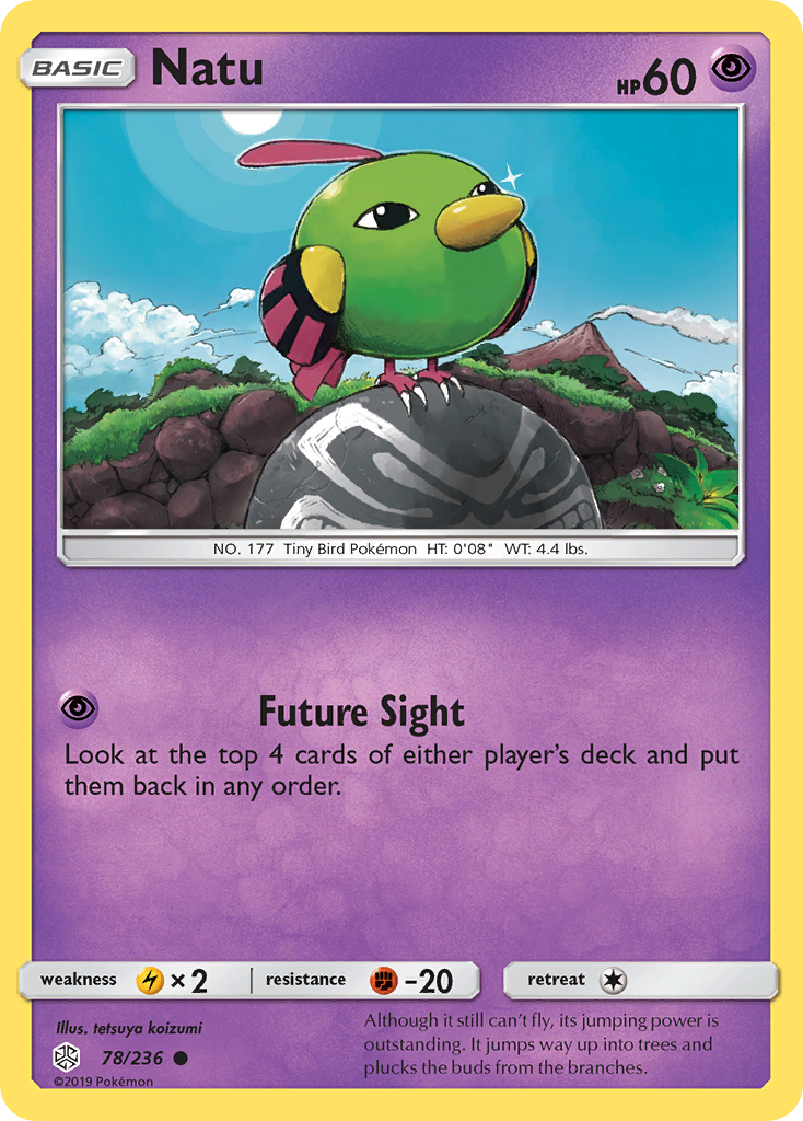 Natu (78/236) [Sun & Moon: Cosmic Eclipse] | RetroPlay Games