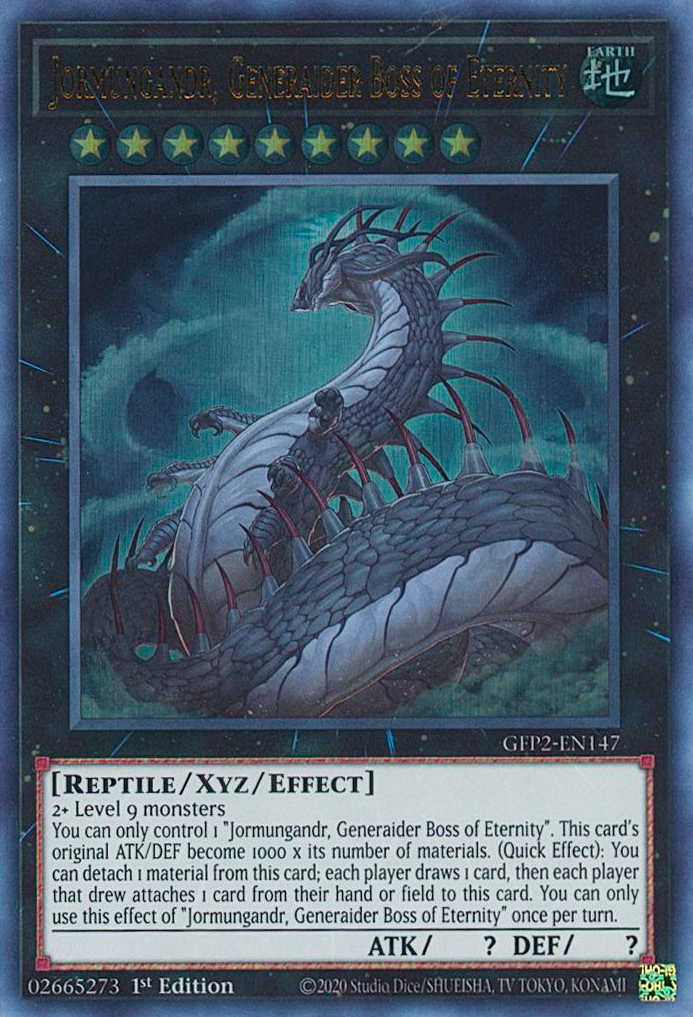 Jormungandr, Generaider Boss of Eternity [GFP2-EN147] Ultra Rare | RetroPlay Games