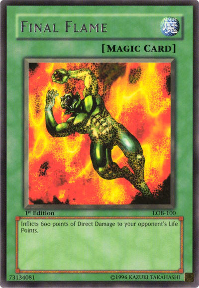 Final Flame [LOB-100] Rare | RetroPlay Games