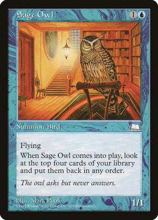 Sage Owl [Weatherlight] | RetroPlay Games