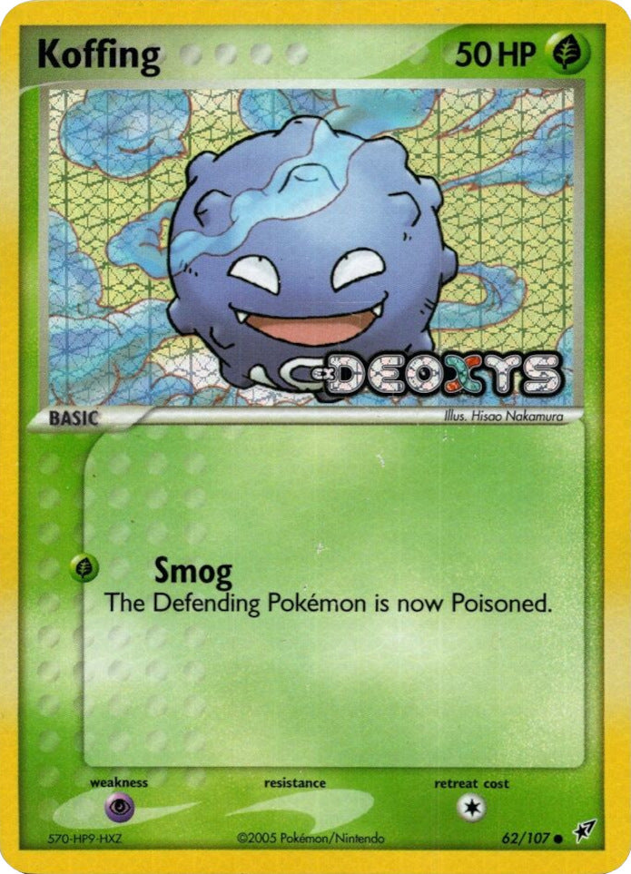 Koffing (62/107) (Stamped) [EX: Deoxys] | RetroPlay Games