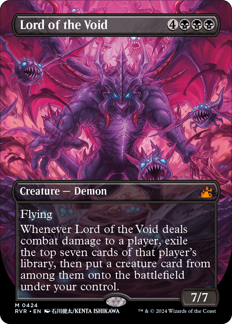 Lord of the Void (Anime Borderless) [Ravnica Remastered] | RetroPlay Games