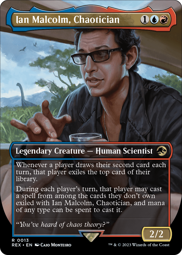 Ian Malcolm, Chaotician (Borderless) [Jurassic World Collection] | RetroPlay Games