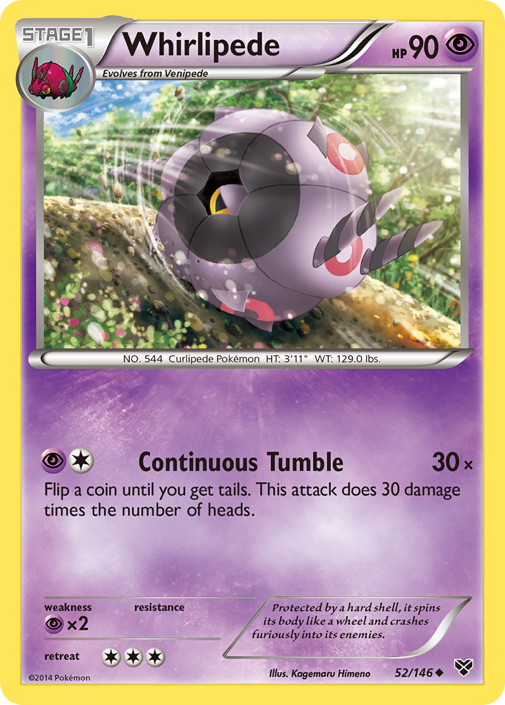 Whirlipede (52/146) [XY: Base Set] | RetroPlay Games