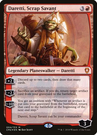 Daretti, Scrap Savant [Commander Anthology Volume II] | RetroPlay Games