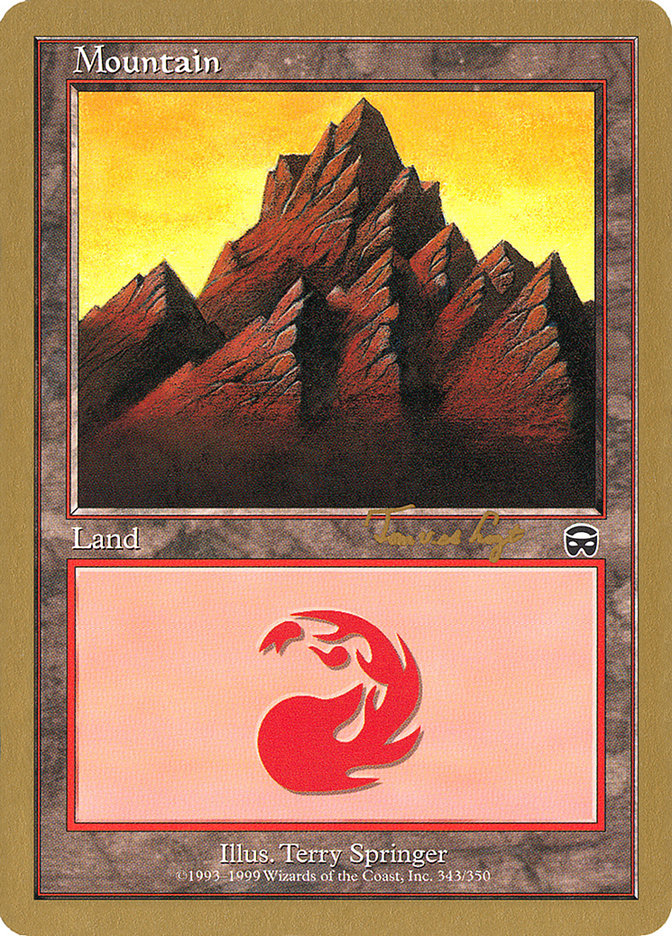Mountain (343) (Tom van de Logt) [World Championship Decks 2001] | RetroPlay Games