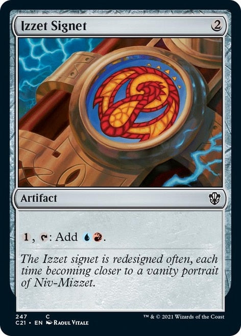 Izzet Signet [Commander 2021] | RetroPlay Games