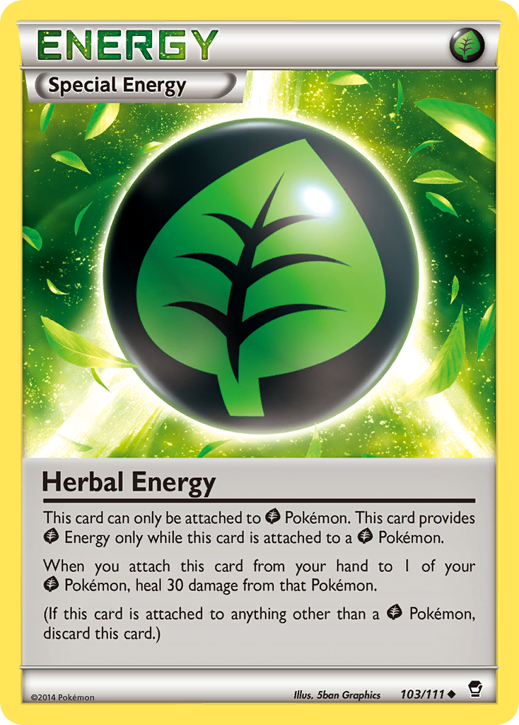 Herbal Energy (103/111) [XY: Furious Fists] | RetroPlay Games