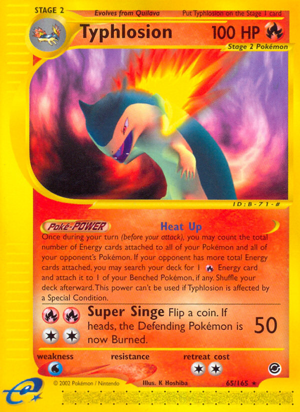 Typhlosion (65/165) [Expedition: Base Set] | RetroPlay Games