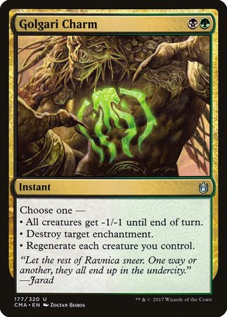 Golgari Charm [Commander Anthology] | RetroPlay Games