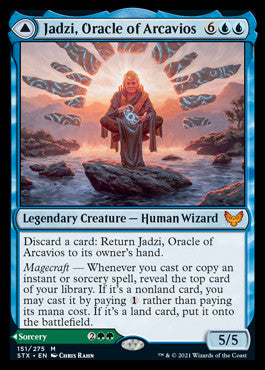Jadzi, Oracle of Arcavios // Journey to the Oracle [Strixhaven: School of Mages] | RetroPlay Games