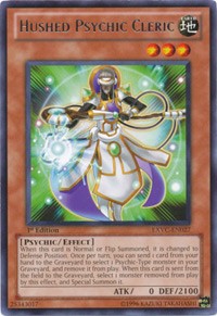 Hushed Psychic Cleric [EXVC-EN027] Rare | RetroPlay Games