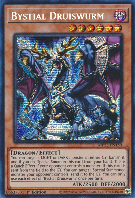 Bystial Druiswurm [MP23-EN159] Prismatic Secret Rare | RetroPlay Games